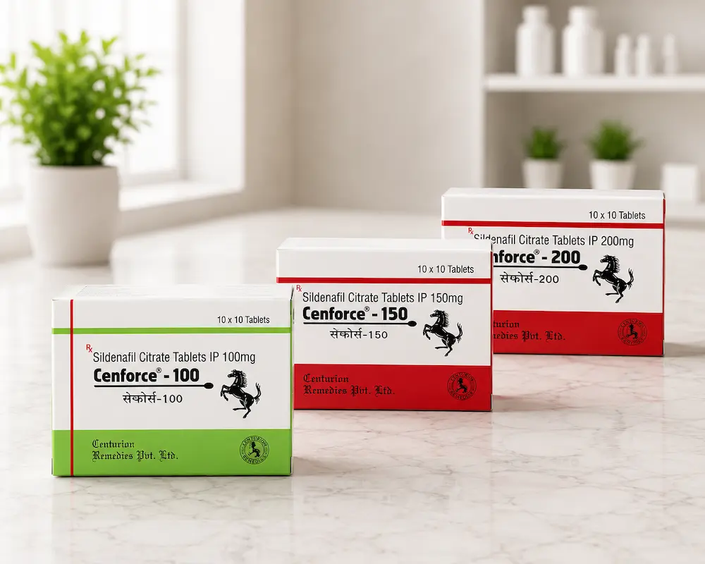 Comprar Viagra genérico online con pago contrareembolso en España. Cenforce 100 mg, Cenforce 150 mg y Cenforce 200 mg.