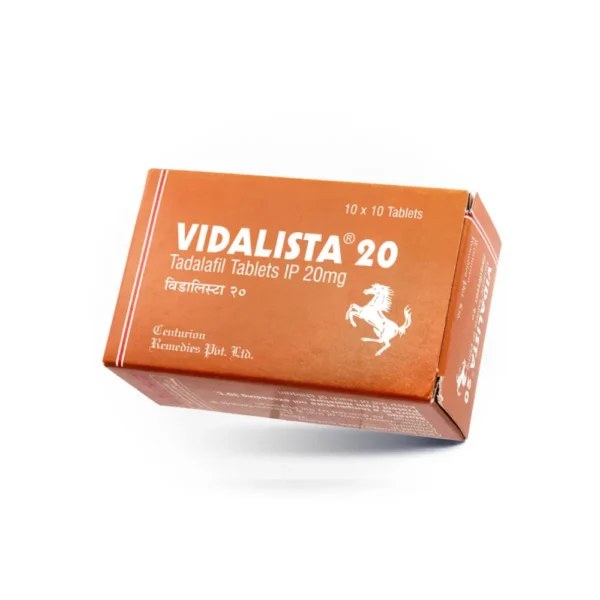 Caja de Vidalista 20 mg Caja de Vidalista 20 mg con tadalafil 20 mg