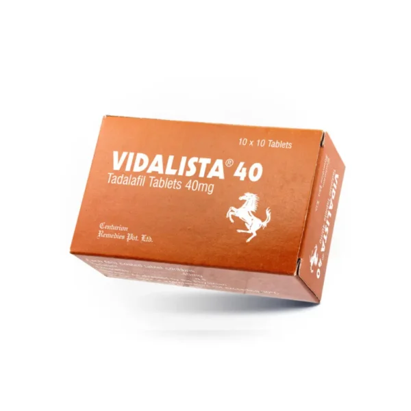 Caja Vidalista 40 mg Caja de Vidalista 40 mg con tadalafil 40 mg