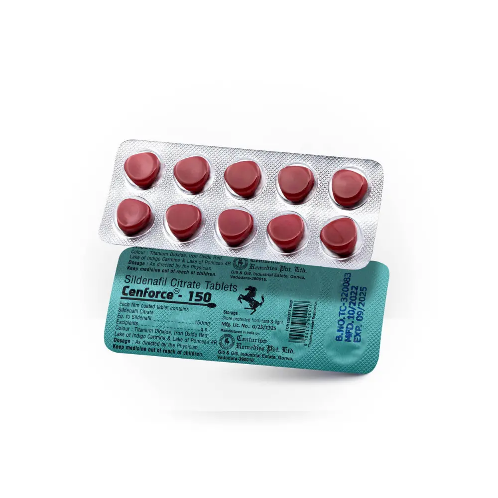 Cenforce 150 mg con sildenafil 150 mg